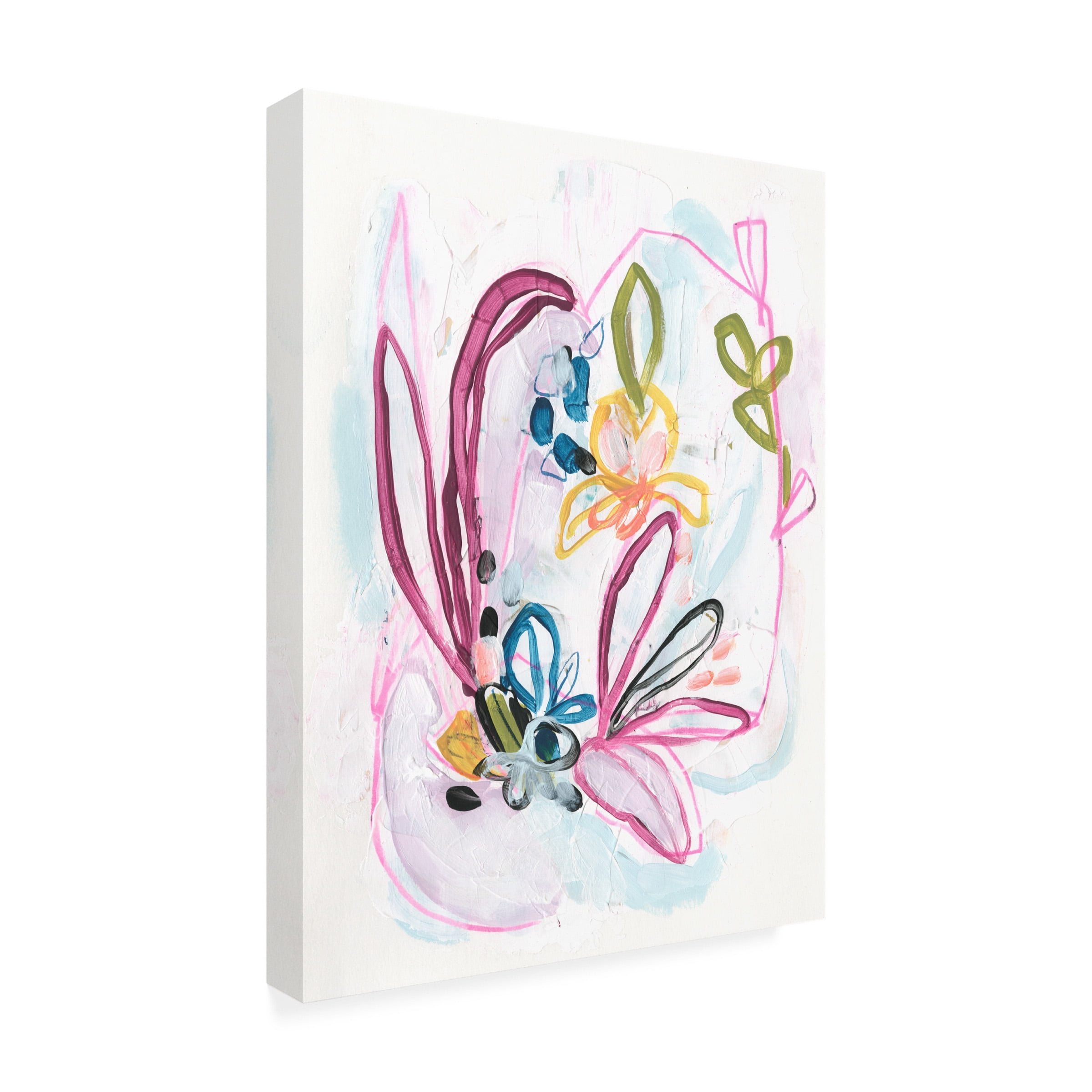 June Erica Vess 'Garden Allusion IV' Canvas Art