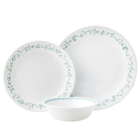 Corelle LW 12 Piece set w/o Mugs - Cntry Cttg.
