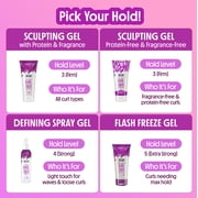 Not Your Mothers Curl Talk Frizz Control Sculpting Hair Gel, Flexible-Firm Hold, 6 fl oz