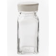 thumbnail image 2 of Trudeau Clear Glass Salt Or Pepper Shaker With Colored Lid - Sold Individually, 2 of 5