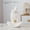 White-gold heart, variant on Yoga Couple Ceramic Ornament, Nordic Light Luxury White Porcelain, Entrance Hall/Living Room Decoration, Housewarming/Wedding Gift, Bestseller