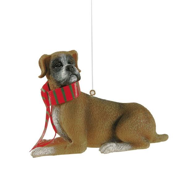 Holiday Boxer Ornament