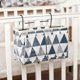 thumbnail image 1 of (Blue, Triangle) Bedside Hanging Basket, Loft Bed Hanging Shelf, 1 of 5