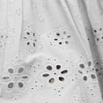 thumbnail image 6 of PBFRDSJ Boho Maxi Skirt for Women Eyelet Embroidery Elastic High Waist A-Line Summer Casual Beach Long Skirt Ruffle Tiered Skater, 6 of 10