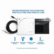 UbiBot WS1 Temperature Humidity Ambient Greenhouse bundle Monitor Data Logger External Probe Waterproof Cover