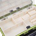 thumbnail image 1 of Aparejos de pesca, cebo de plástico impermeable, cajas de anzuelos, divisores, caja de herramientas (L) JShteea Para Estrenar, 1 of 9