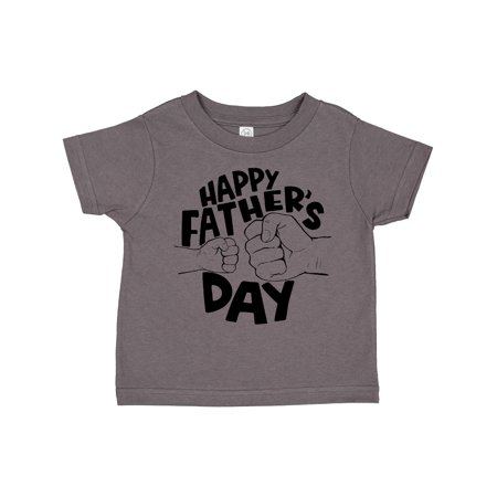 

Inktastic Happy Father s Day Parent-Child Fist Bump Gift Toddler Boy or Toddler Girl T-Shirt