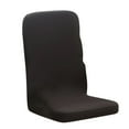 thumbnail image 2 of Solid Color Brushed High Elastic Chair Cover - Soft, Comfortable, Spill-Proof Slipcover for Dining Chairs, Universal Fit 70-80cm Backrest, 45-58cm Seat, Polyester with Spandex (1 Pack), 2 of 9