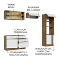 thumbnail image 4 of Cocina Integral 270cm Glamy Madesa 12 Marrón/Blanco, 4 of 5