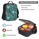 thumbnail image 5 of Easygdp Lephants in the Jungle Mochila para Niños y Niñas con Set de Caja de Almuerzo y Estuche para Lápices 3 en 1, Mochila Escolar Estampada para Adolescentes, 5 of 7