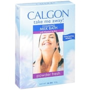 Calgon Take Me Away: Powder Fresh Foaming Milk Bath With Vitamin E & Aloe, 26 oz