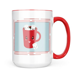 Ursa Cute Marshmallow Hot Chocolate Mugs, Ceramic Set, Cups for Coffee, Hot  Chocolate, Hot Cocoa - Funny Coffee