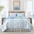 thumbnail image 1 of Juego de cama HORIMOTE HOME King, 270 x 244 cm, edredón azul costero, 1 of 9