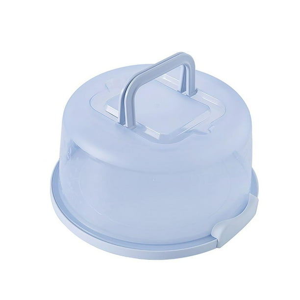 Round Cake Carrier Box Round Cake Storage Container Transporter with ...