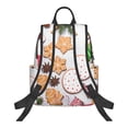 thumbnail image 2 of Balery Christmas Gingerbread Cookies Lightweight Backpack for Men and Women - Durable and Water-Resistant, Ideal for School, Work, Travel, and Everyday Use, 2 of 9