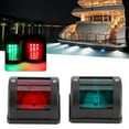 thumbnail image 2 of Boat Side Light, High Brightness PA PC Navigation Lamp  For Pontoons Yachts, 2 of 8