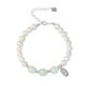 thumbnail image 1 of Pulsera de perlas de agua dulce y cuentas de jade para mujer, 1 of 2