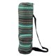 thumbnail image 3 of Bolsa para esterilla de Yoga, diseño de bolsillo multifuncional, estampado étnico verde, correa para el hombro, bolsa de almacenamiento ajustable, 3 of 8