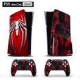 thumbnail image 1 of Playstation 5 Slim Ps5 Slim Miles Spider Man Skin Decal And Controller Stickers Set, Scratch-resistant (Disk-0040), 1 of 1