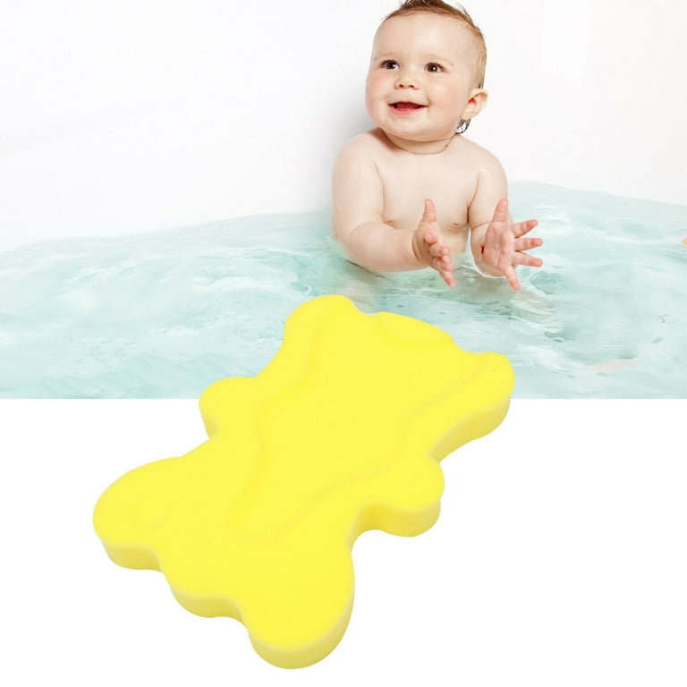 Baby Buddy Natural Baby Bath Sponge 4in Soft Yellow Sea Sponge