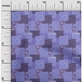 thumbnail image 2 of oneOone Rayon Medium Purple Fabric Floral Silhouette Sewing Craft Projects Fabric Prints By Yard 56 Inch Wide, 2 of 4