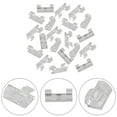thumbnail image 2 of 20 Pcs Cable Cord Clips Self-Adhesive Wire Clamp Table Wall Tidy Holder Organizer, 2 of 9