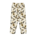 thumbnail image 4 of Kdxio Women's Comfy Stretch Flying Bees1Print Drawstring Pajama Pants-Small, 4 of 9