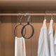 thumbnail image 2 of 10 Uds. Colgador de cinturón y bufanda, ganchos de almacenamiento para bufanda, colgador de ropa, organizador de almacenamiento de bufanda, 2 of 6