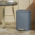 thumbnail image 6 of Household Trash Can Flushless Plastic Bin With Lid Bathroom Trash Can With Lid Odorless Trash Can Mute Noise Reduction Foot Pedal, Xinsrenus Under $5! Household Trash Can Flushless Plastic, 6 of 6