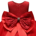 thumbnail image 7 of Baby Summer Clothes Toddler Girls Lace Bowknot Birthday Party Wedding Gown Kids Dresses, 7 of 7