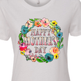 thumbnail image 4 of Inktastic Happy Mother's Day Flowers Women's T-Shirt, 4 of 5