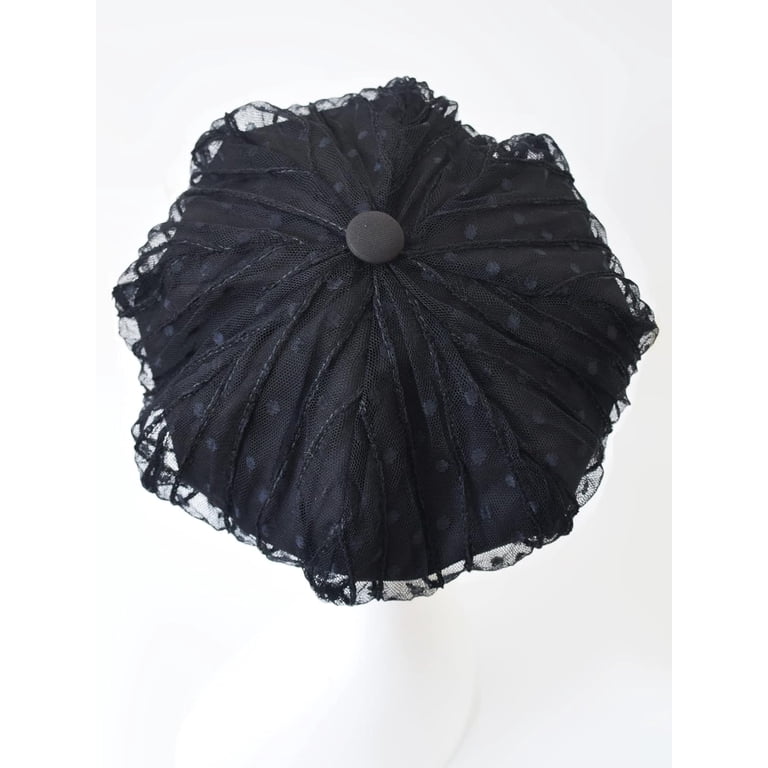 3136 Women’s Lace Beret French Style Vintage Summer Spring Octagonal Cap Hats AICHUAN Women main image 2