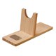 thumbnail image 1 of Soporte de madera para pegamento caliente, soporte para herramientas de pegamento caliente de mesa, organizador de escritorio para taller con almohadilla antigoteo grande, 1 of 9
