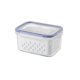 thumbnail image 1 of Bewildely Caja de almacenamiento de frutas y verduras para nevera, gran capacidad, escurridor hueco para cocina, organizador de despensa para el hogar, Organizadores de utensilios de cocina Pequeña Bewildely HA070910-01, 1 of 6
