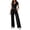 08# Black, variant on 2 Piece Sets for Women Summer 2026 Spring Lounge Set Matching V Neck Tops Wide Leg Pants Airport Travel Outfits Beige S