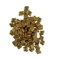 thumbnail image 1 of 100 Unids Gold Flat Square Flower Spacer Bead Jewelry Making Hallazgos, 1 of 5