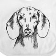 thumbnail image 4 of Inktastic Dachshund Sketch Portrait Boys or Girls Baby Bib, 4 of 4