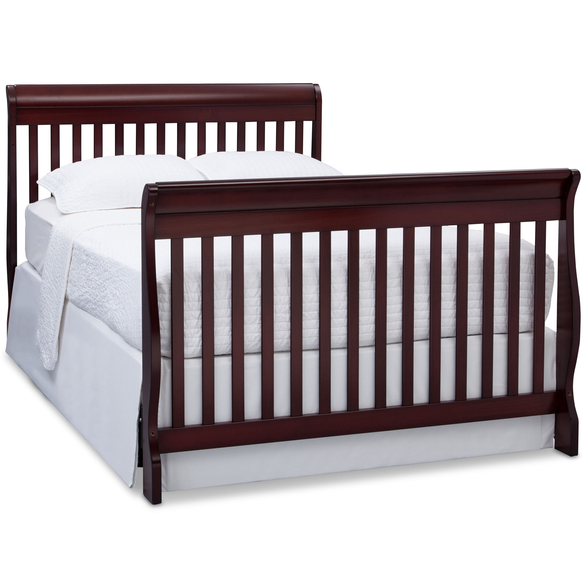 Delta Children Canton 4-in-1 Convertible Baby Crib, Espresso Cherry