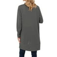 thumbnail image 7 of Women Button Down Solid Color Cardigan, 7 of 7