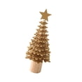 thumbnail image 4 of Árbol de Navidad de mesa Adorno navideño Centro de mesa Decoración del hogar Decoración para Oro, 4 of 9