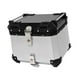thumbnail image 3 of Baúl de almacenamiento genérico para baúl de motocicleta de 30 litros, equipo de viaje, protección múltiple, caja de equipaje, baúl trasero para Plata, 3 of 8