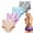A, variant on 4 Pack High Waist Absorbent Incontinence Underwear for Women, Leakproof Bladder Control Briefs, Tummy Compression Protective Panties, Plus Size M-5XL Multi Colors
