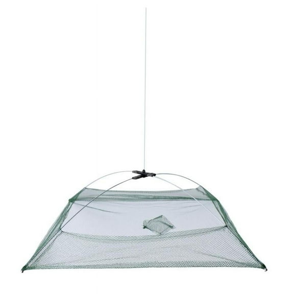 Fishing Foldable Mesh Baits Umbrella Cast Net Cage