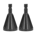 thumbnail image 2 of Chanfrein Ébavurage, Chanfrein Externe 2pcs Libération Rapide pour Cuivre Noir, Doré, 2 of 8