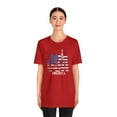 thumbnail image 3 of USA in Paris, Bella & Canvas, Unisex, Cotton Short Sleeve T-Shirt, XS - 5XL, 3 of 4