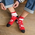 thumbnail image 3 of Pofeuu Saying Ho Ho Ho Print 30cm Socks, Adult Running Hiking Socks for Youth and Adult, 3 of 7