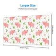 thumbnail image 2 of Salouo Funny Little Pigs Print Large Mouse Pad,Extended Mat Desk Pad, 3mm Thick Mice Pad Desk Mat Big Desk Pad for Work, Game, Office, Home -16 x 29.5in, 2 of 8