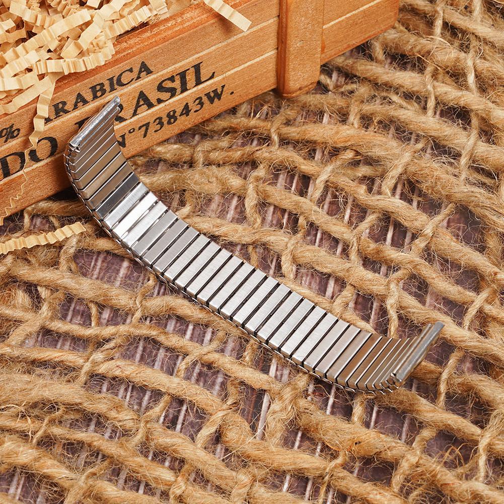 12-20 MM Stretch Expansion Stainless Steel Watch Band Bracelet Strap K3D2 - image 2 of 9
