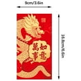 thumbnail image 2 of Anuirheih 6Pcs Chinese New Year Red Envelopes Clearance Red Lunar New Year Decorations Blessing Gifts for Spring Festival, 2 of 8