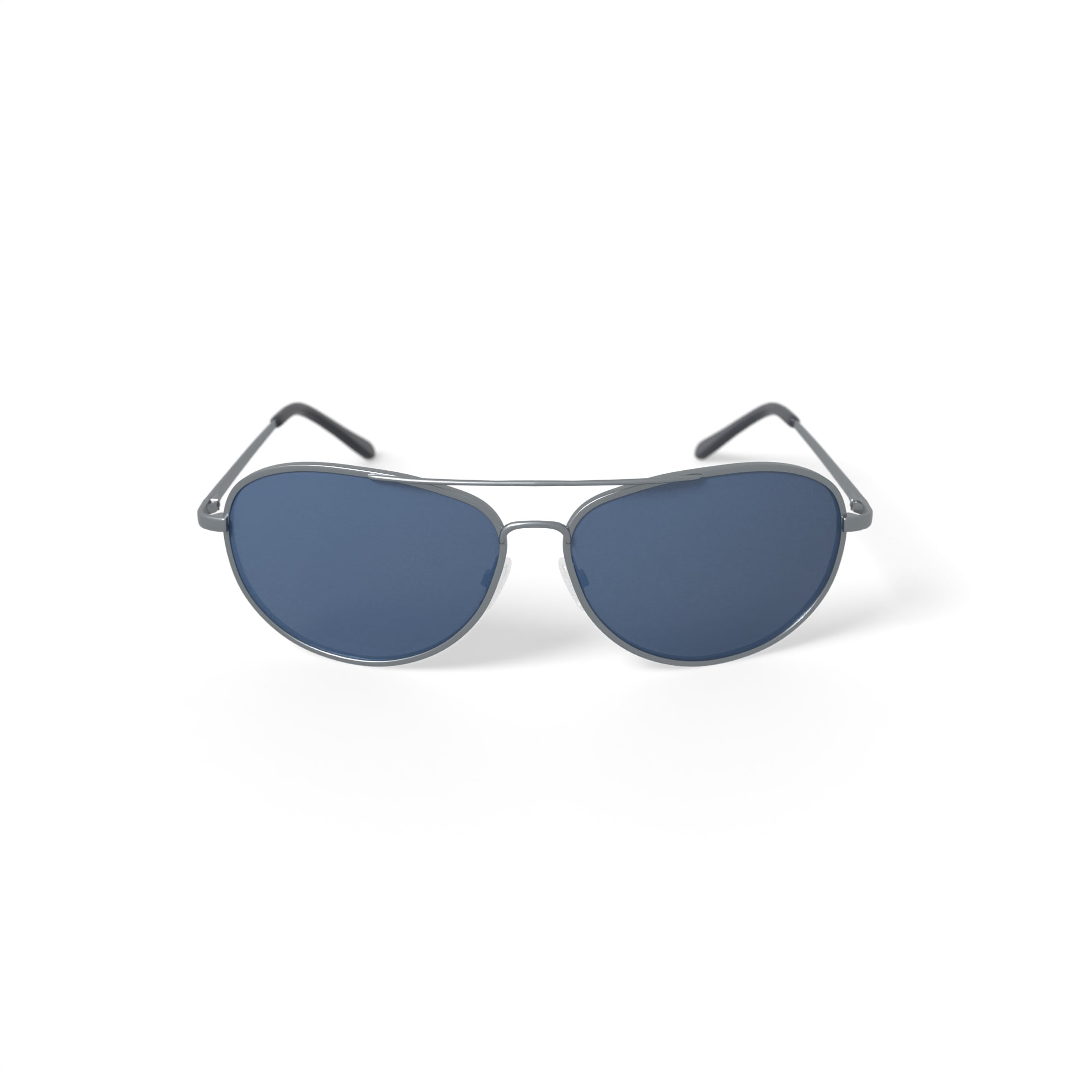 Caribbean Sun Rx'able Unisex Polarized Sport Sunglasses, St. Maarten, Gunmetal, 64-15-135